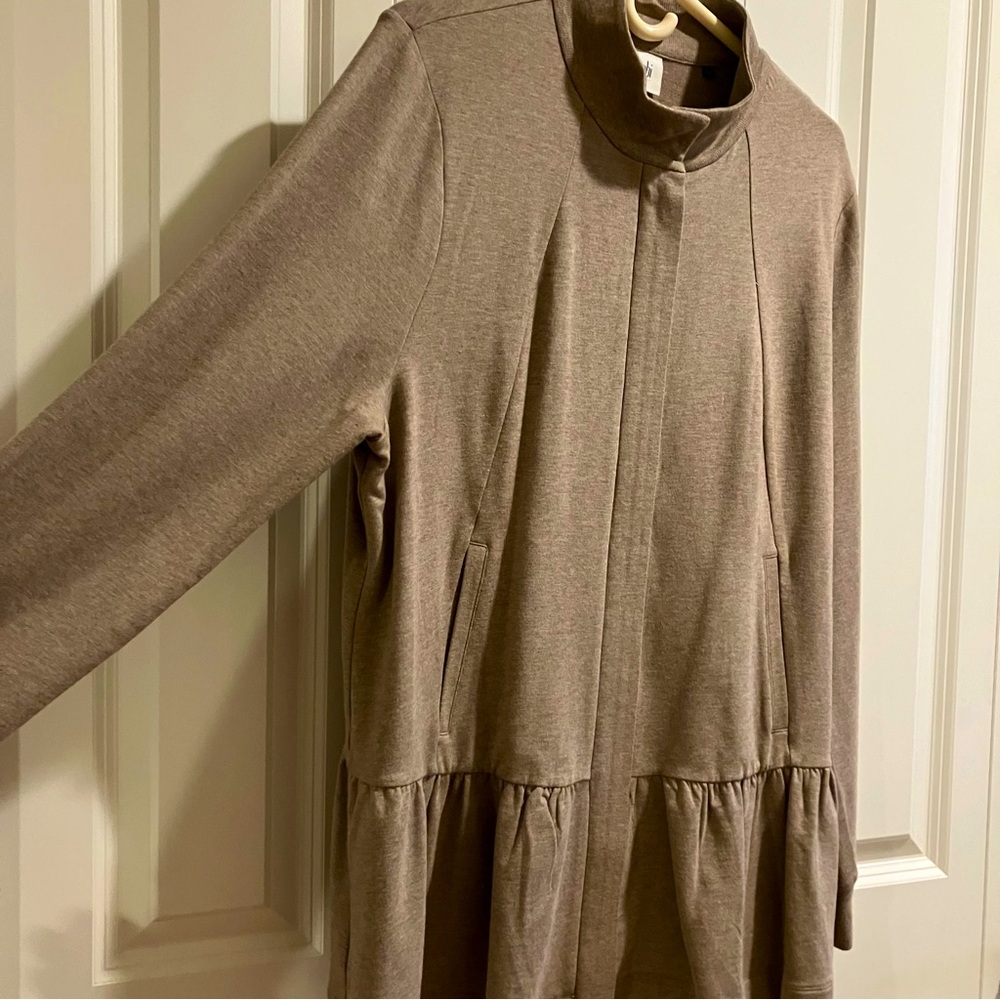 Cabi Zip Peplum Jacket, XL